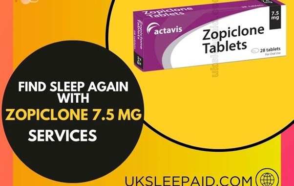 Find Sleep Again with Zopiclone 7.5 mg